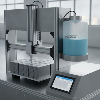 XY Glue Plotter CNC Gluer με 20L κόλλα όγκο 840mm ύψος στοίβας και θερμό λιώσιμο κρύο κόλλα σε μία λειτουργία