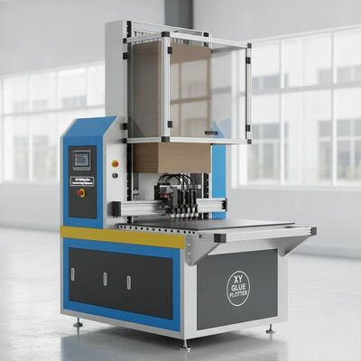 XY Glue Plotter CNC Gluer με ύψος στοίβας 840mm 24 ώρες εργασίας και αυτόματη ρύθμιση ύψους
